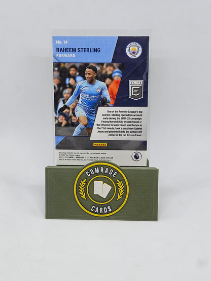 Raheem Sterling (Man City) Insert Donruss Elite Premier League 2021-2022