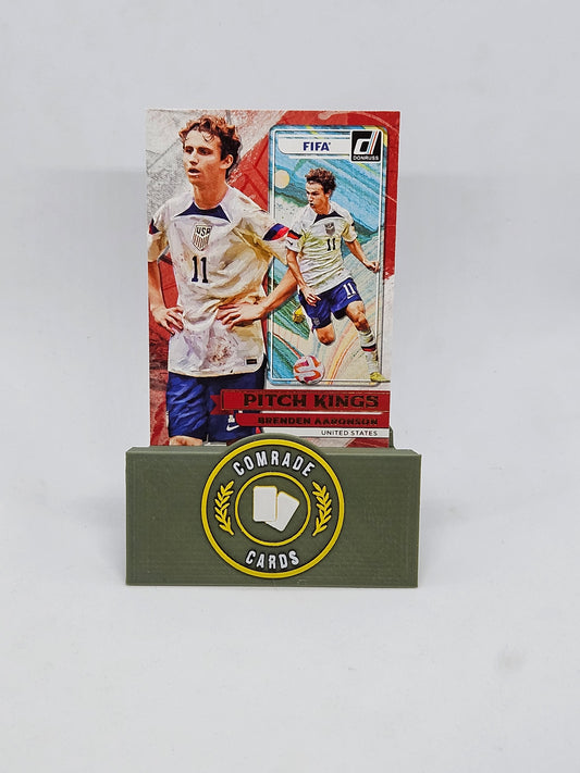 Brenden Aaronson (USA) Insert Donruss Soccer 2022-2023