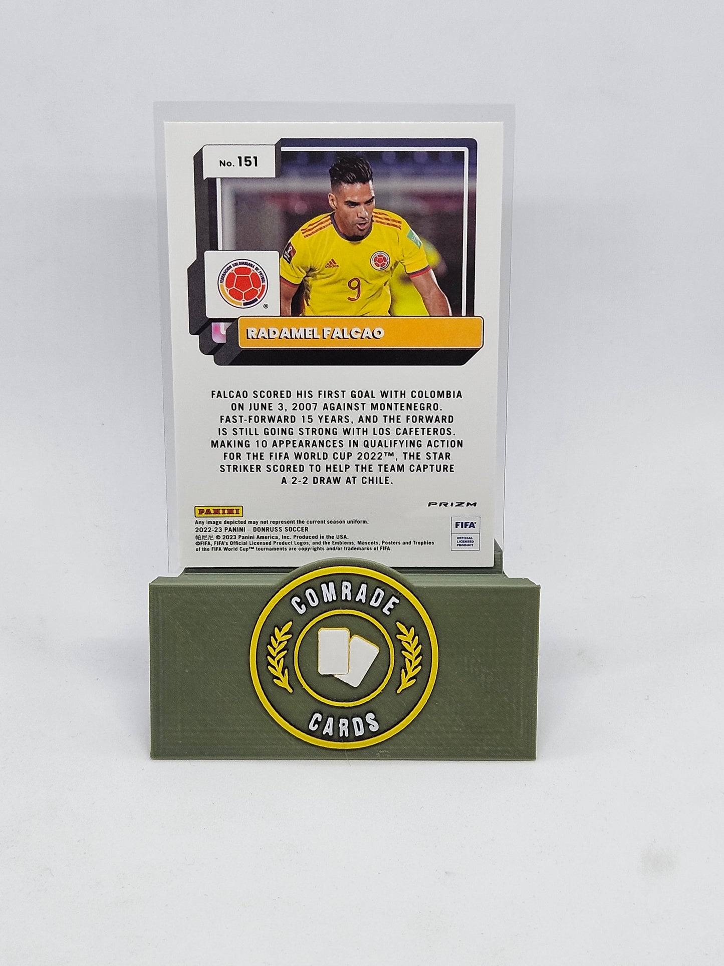 Radamel Falcao (Colombia) Parallel Donruss Soccer 2022-2023