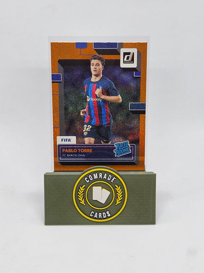 Pablo Torre (Barcelona) Parallel Donruss Soccer 2022-2023