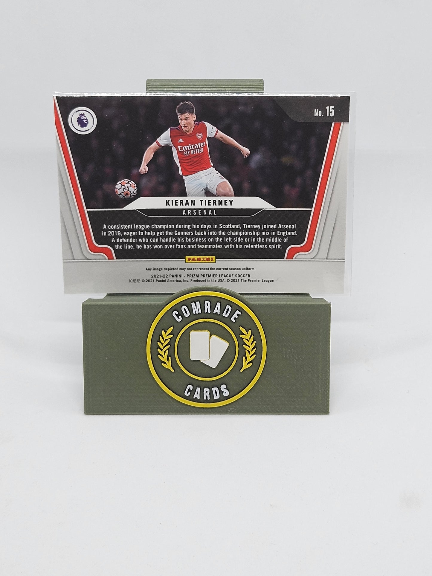 Kieran Tierney (Arsenal) Insert Prizm Premier League 2021-2022