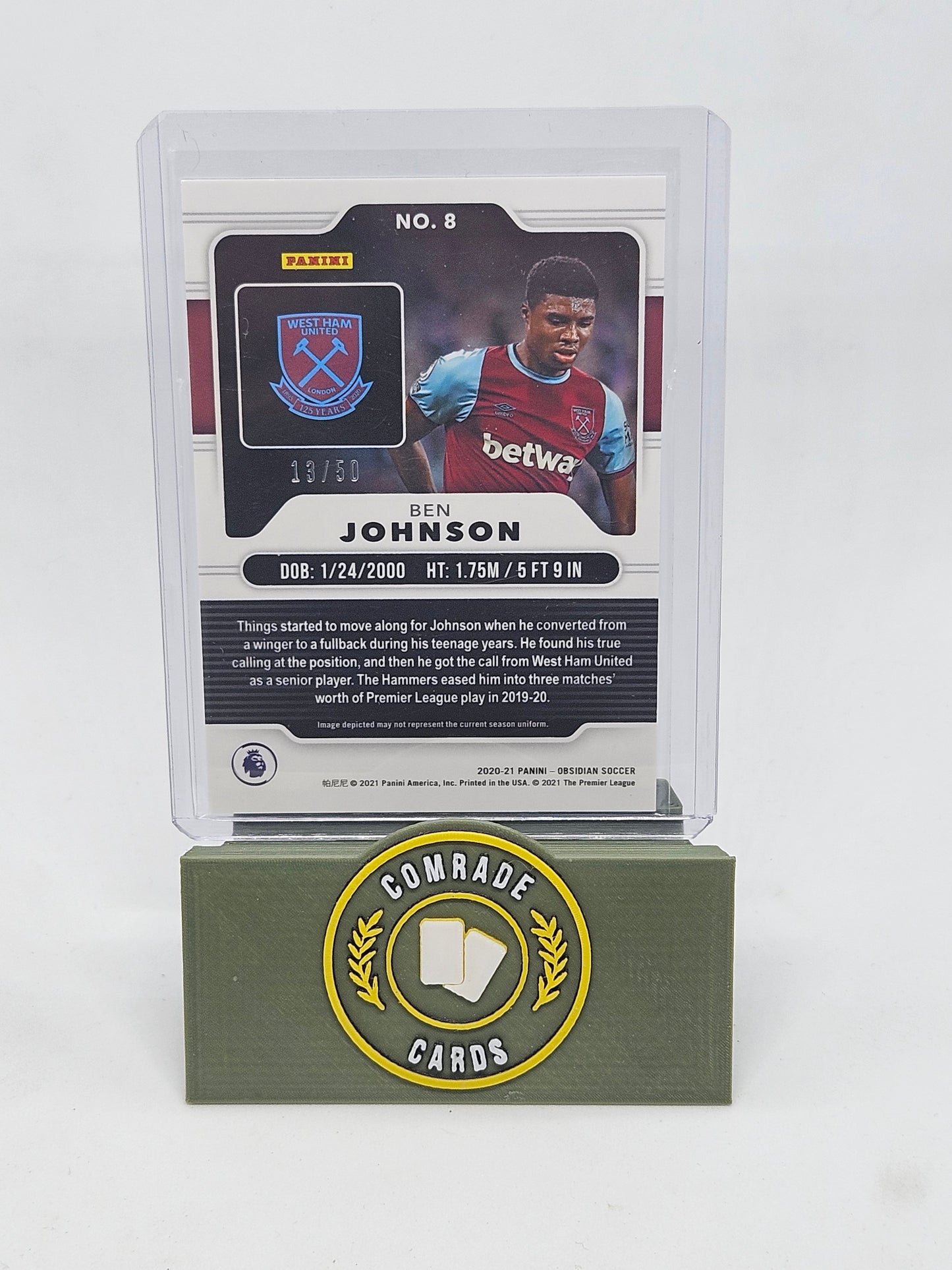 Ben Johnson (West Ham) 13/50