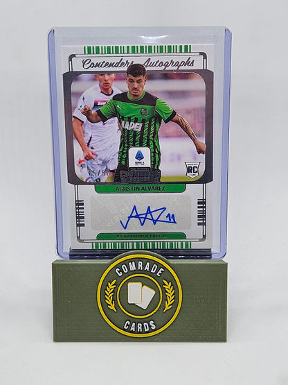 Agustin Alvarez (Sassuolo) 15/50 Autographed Card