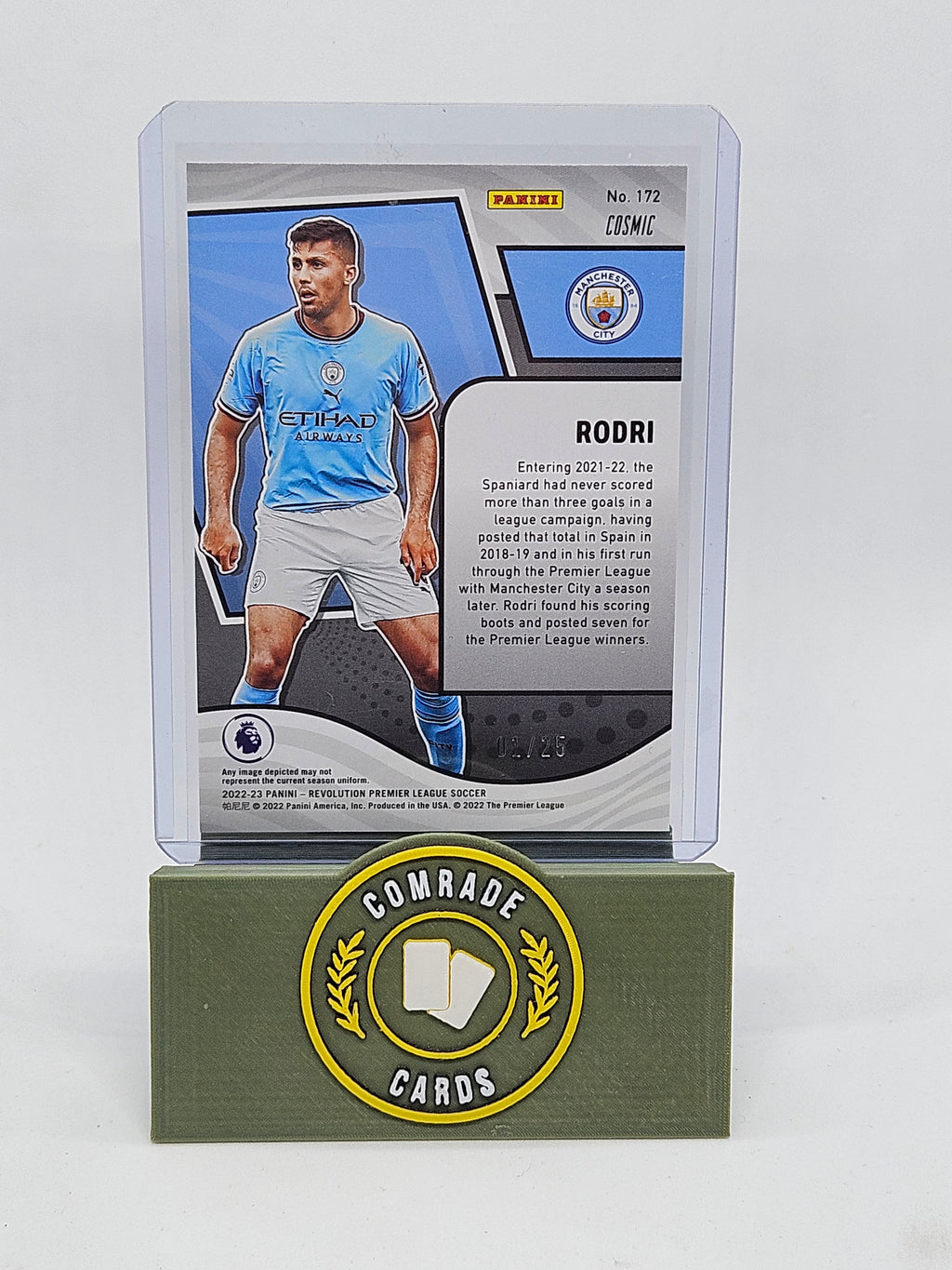 Rodri (Man City) 01/25 Revolution Soccer 2022-2023