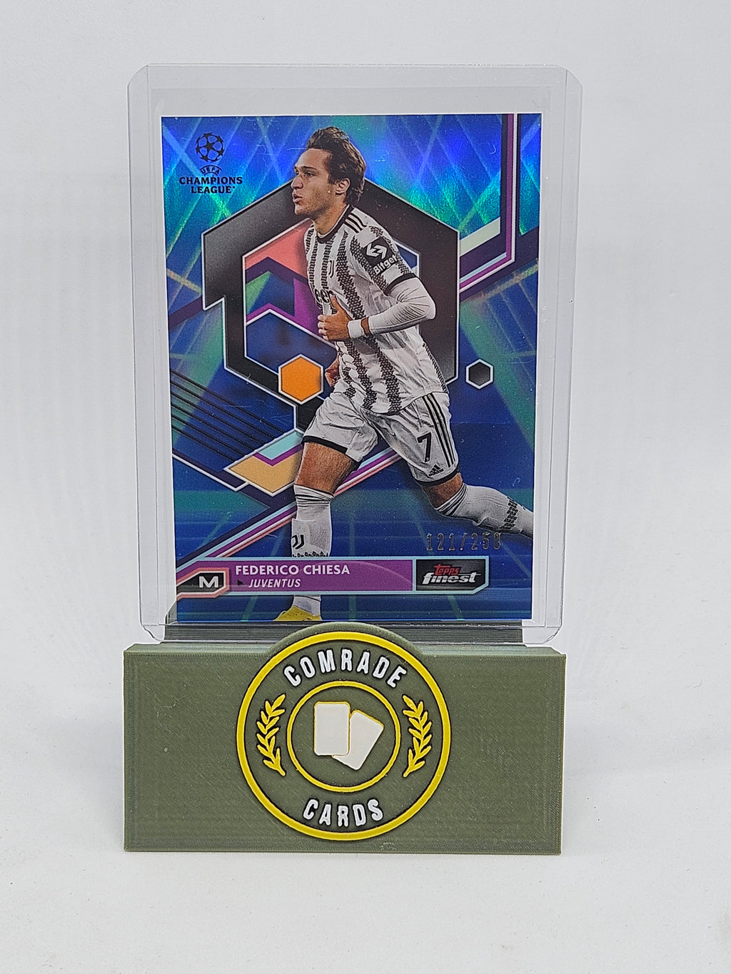 Federico Chiesa (Juventus) 121/250 Topps Finest 2022-2023