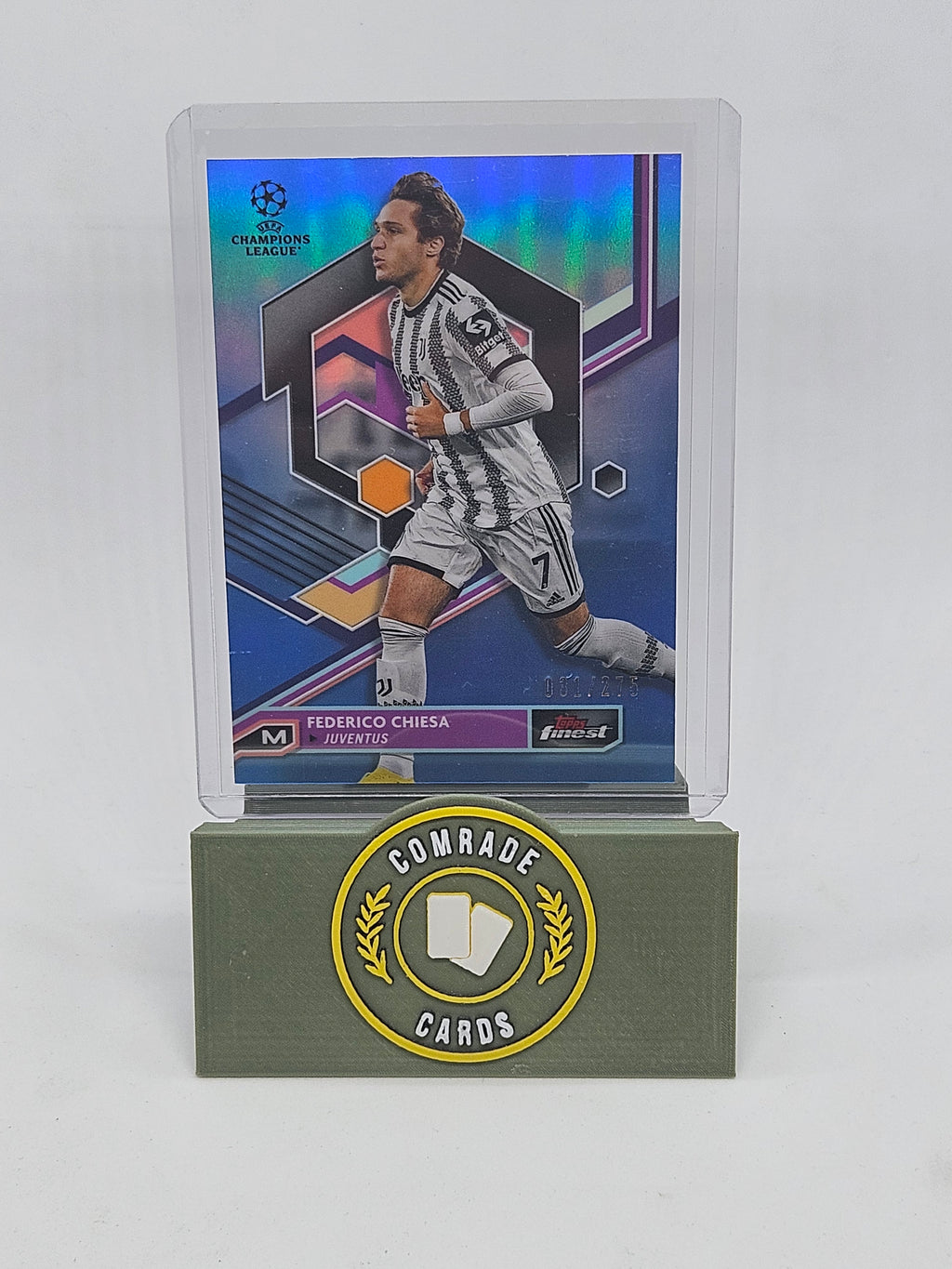Federico Chiesa (Juventus) 031/275 Topps Finest 2022-2023