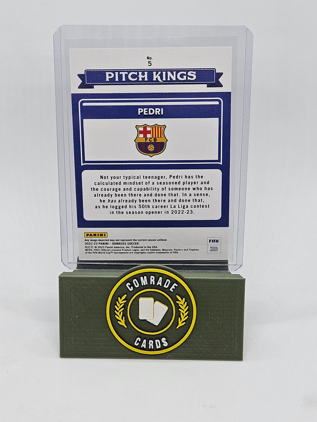 Pedri (Barcelona) 17/25 Donruss Soccer 2022-2023