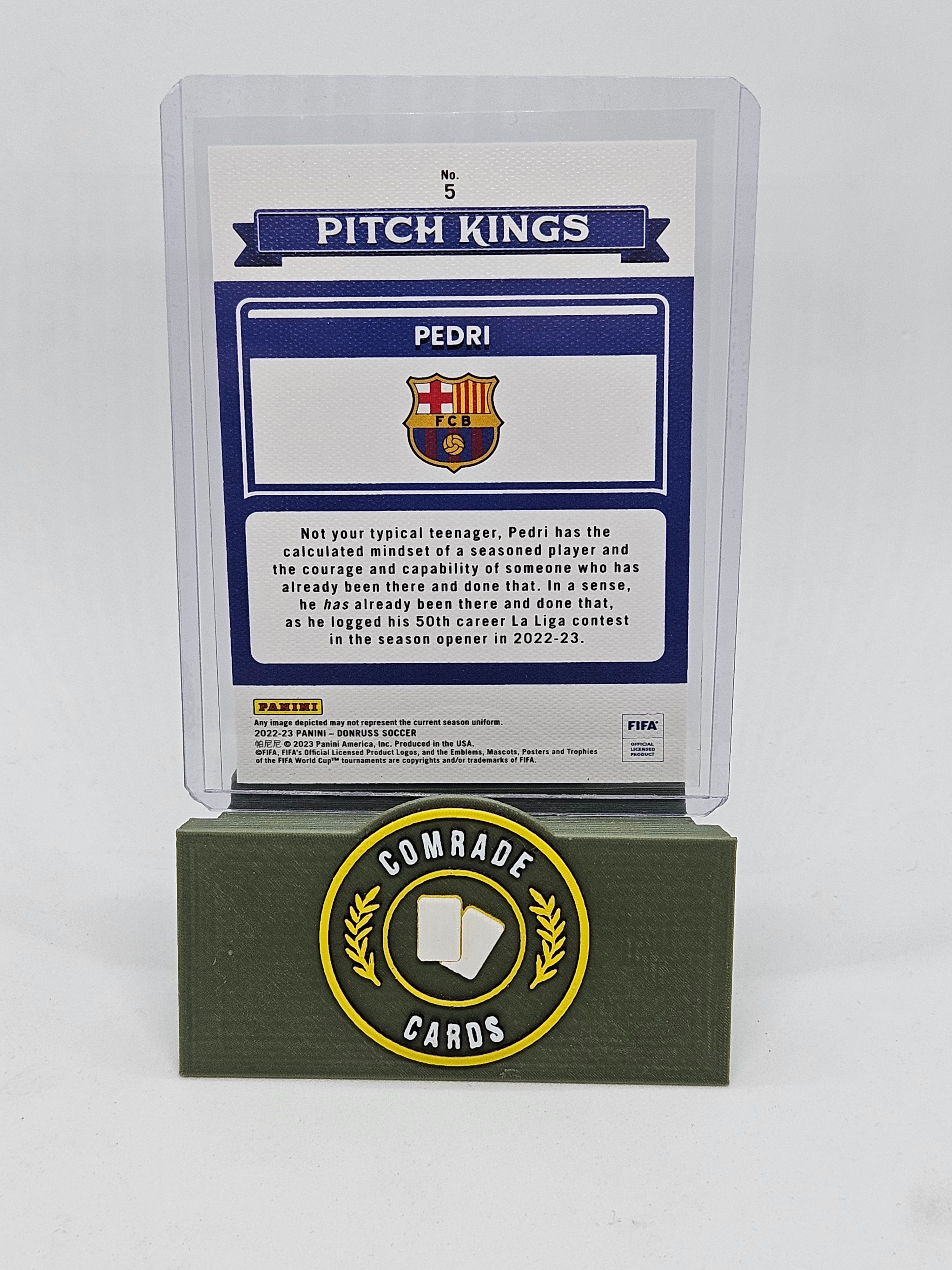 Pedri (Barcelona) 17/25 Donruss Soccer 2022-2023