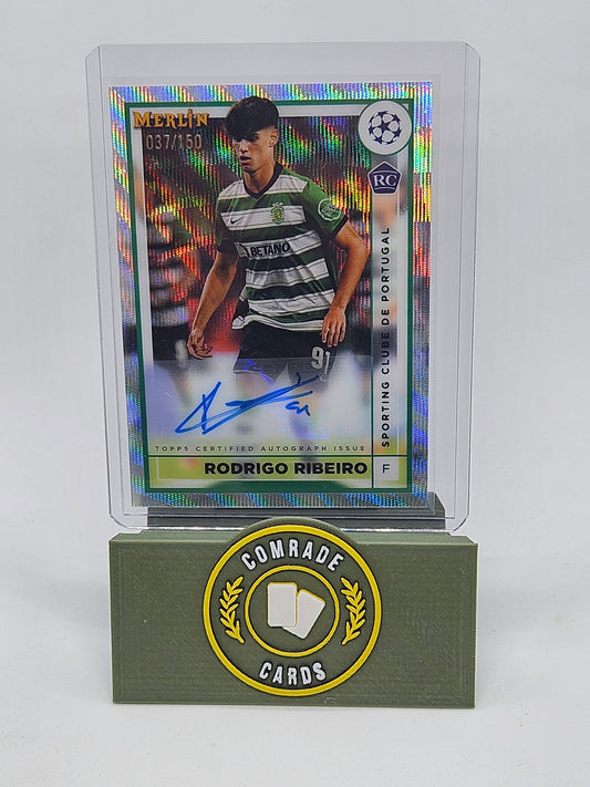 Rodrigo Ribeiro (Sporting) 037/150 Autographed Card