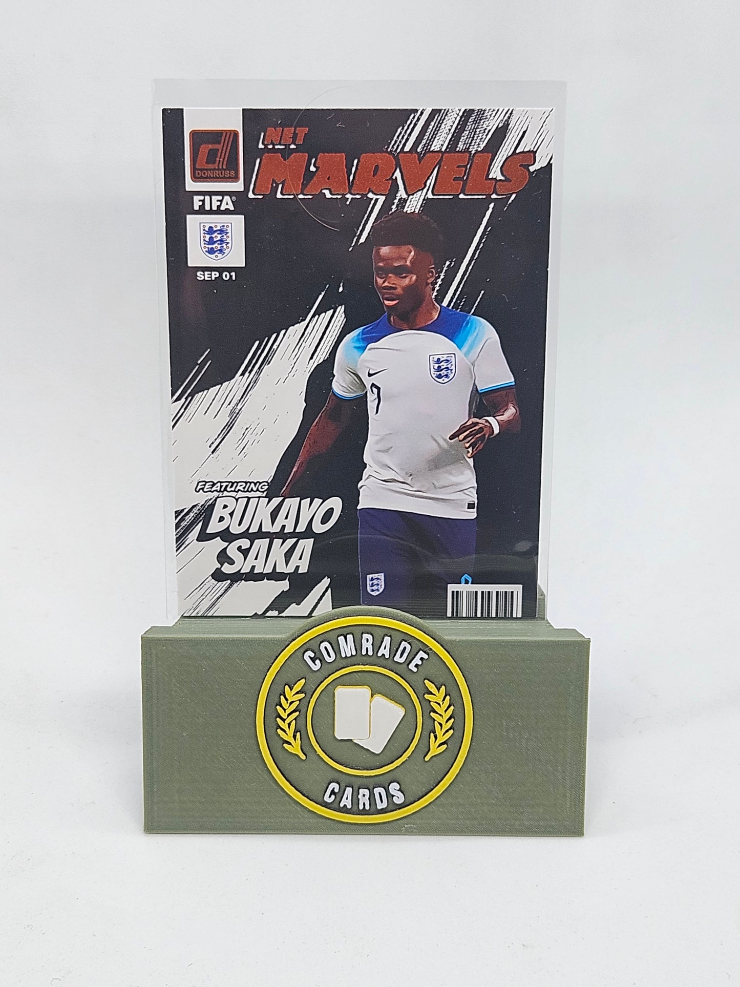 Bukayo Saka (England) Insert Donruss Soccer 2022-2023