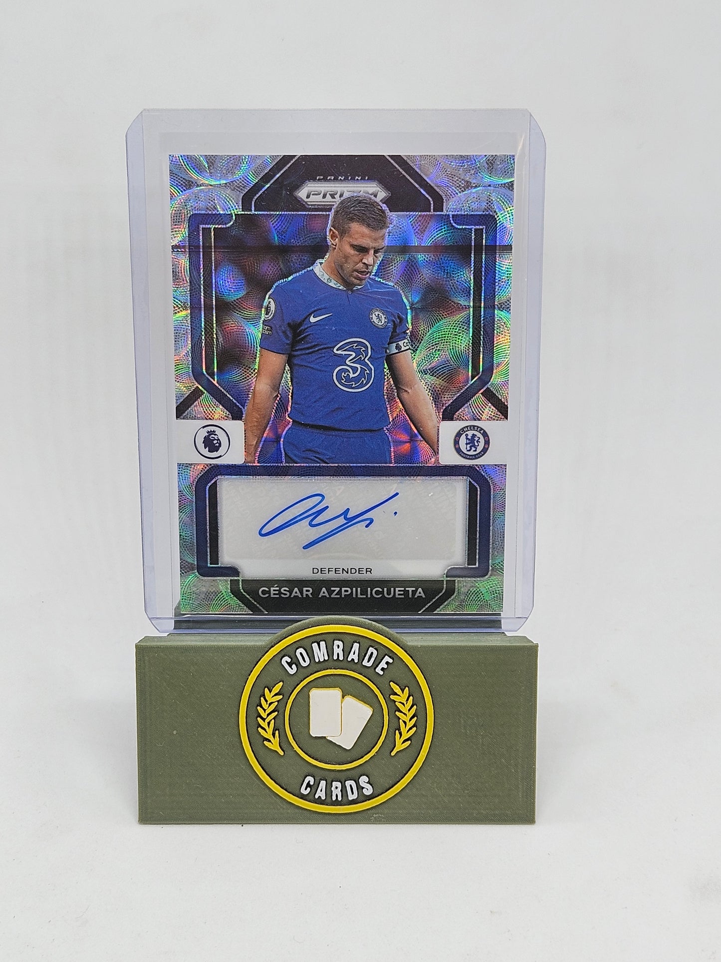 Cesar Azpilicueta (Chelsea) Autographed Card