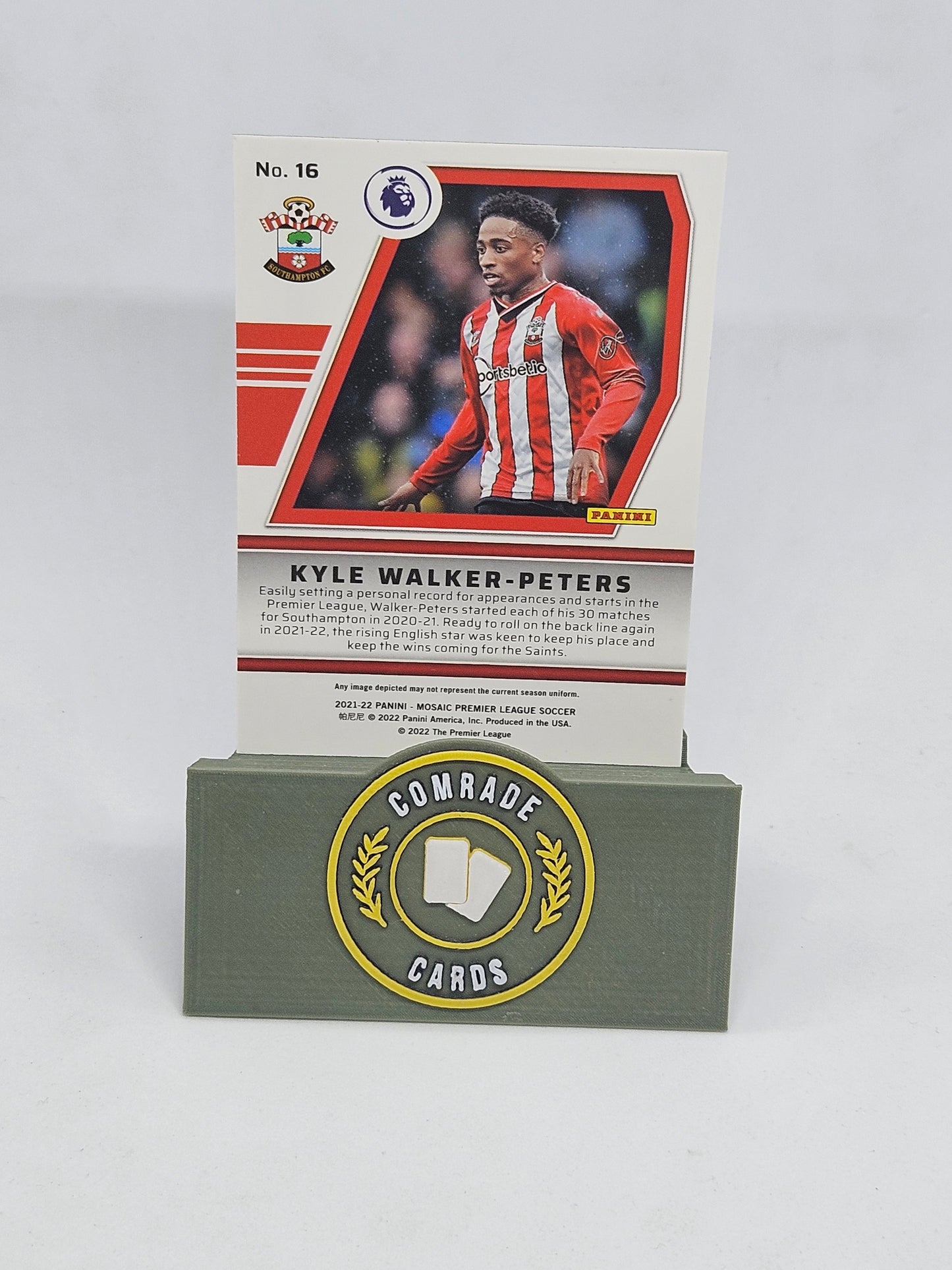 Kyle Walker-Peters (Southampton) Will To Win Insert Mosaic 2021-2022