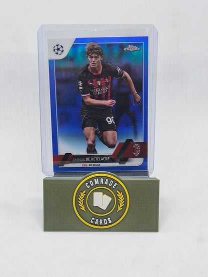 Chales De Ketelaere (AC Milan) 048/150 Topps Chrome 22/23