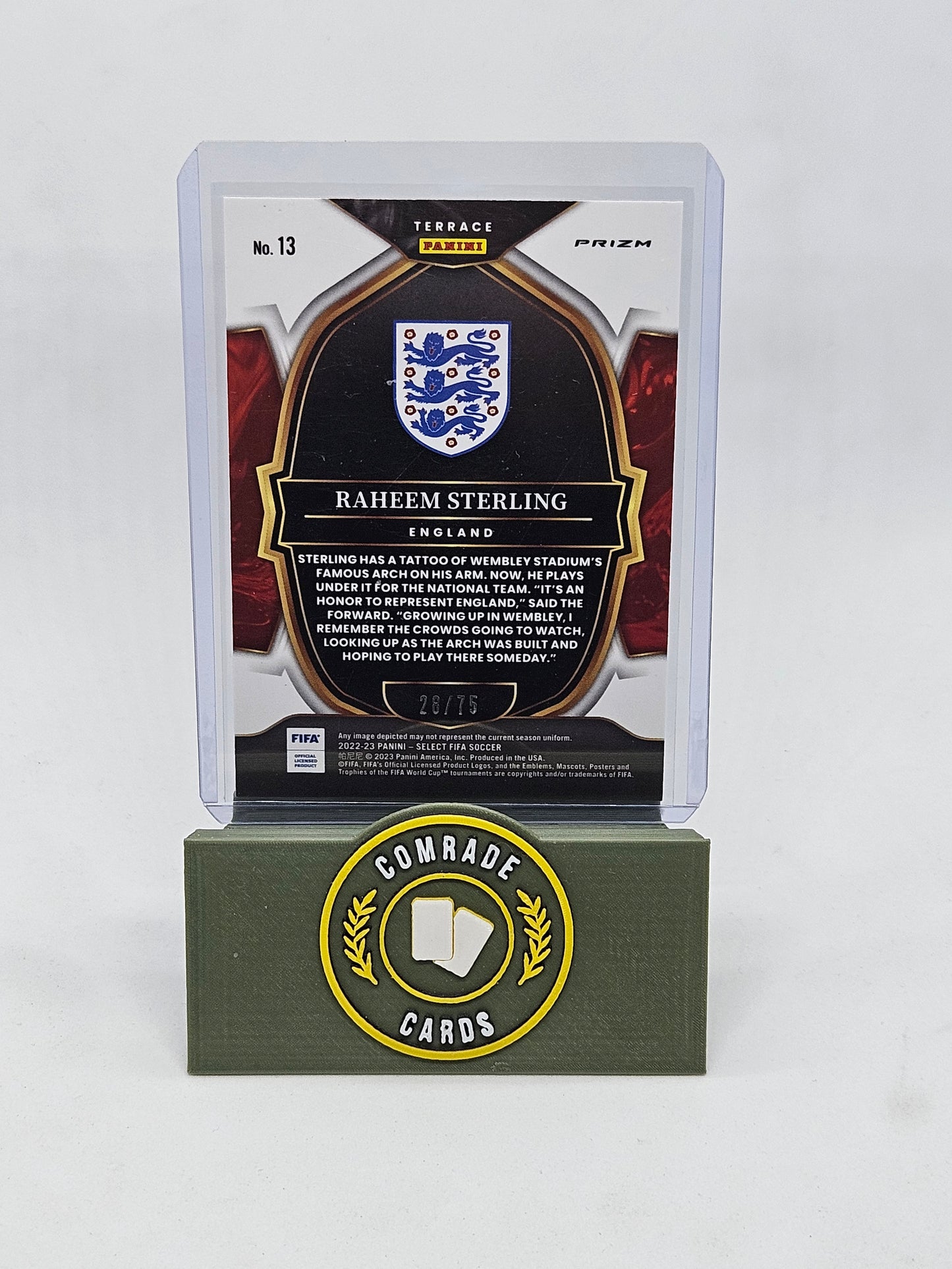 Raheem Sterling (England) 28/75 Select Fifa 22/23