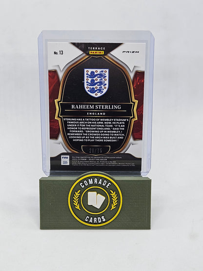 Raheem Sterling (England) 28/75 Select Fifa 22/23