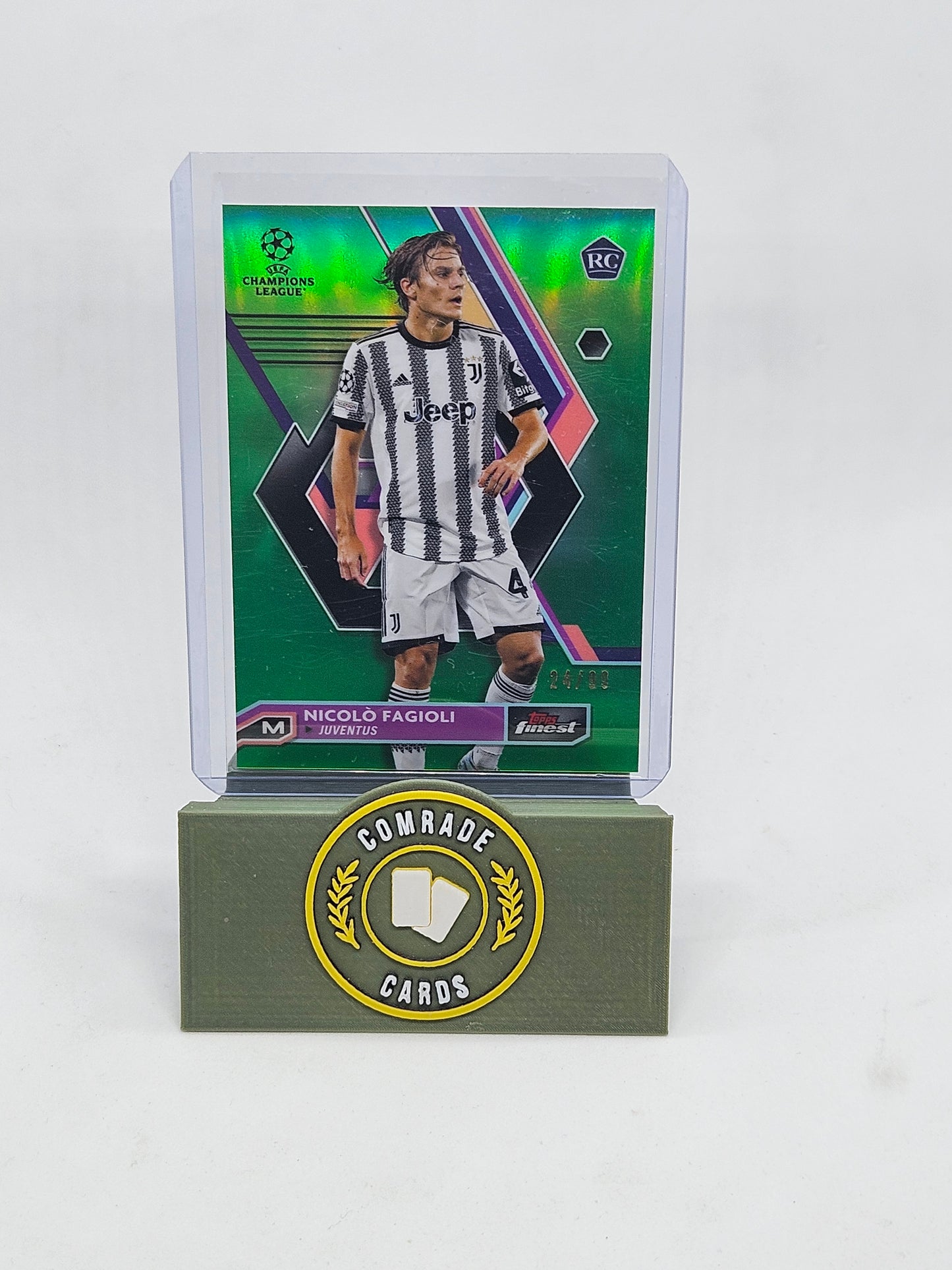 Nicolo Fagioli (Juventus) 24/99 Topps Finest 22/23