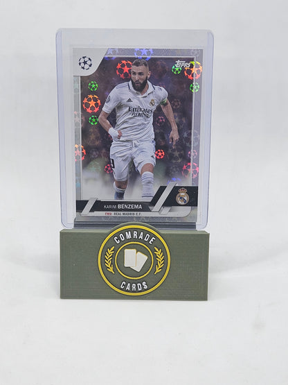 Karim Benzema (Real Madrid) Parallel from Topps UCC 22/23
