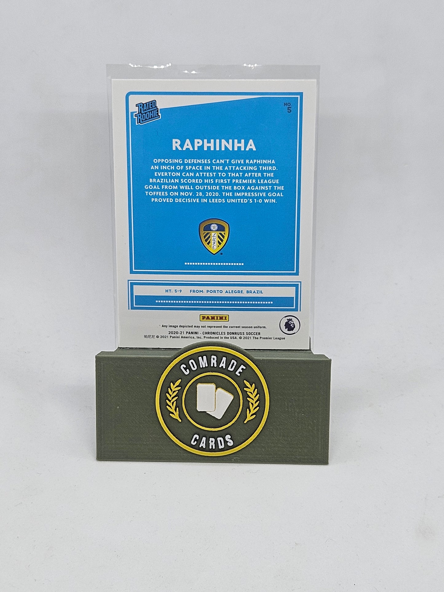 Raphinha (Leeds) Parallel Rated Rookie Chronicles 20/21