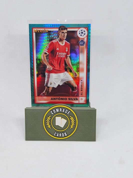 Antonio Silva (Benfica) Aqua Parallel Merlin Chrome 22/23