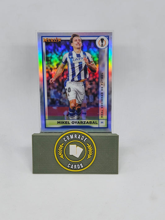 Mikel Oyarzabal (Real Sociedad) Refractor Parallel Merlin Chrome 22/23