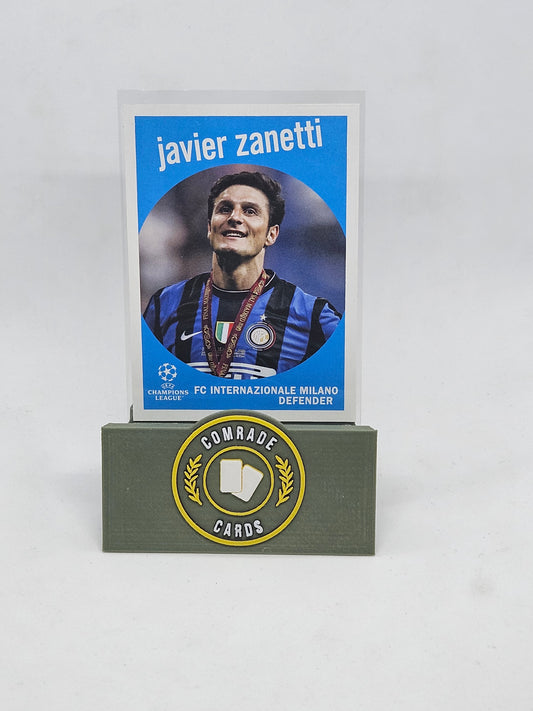 Javier Zanetti (Inter Milan) Insert Topps UCC 2022-2023