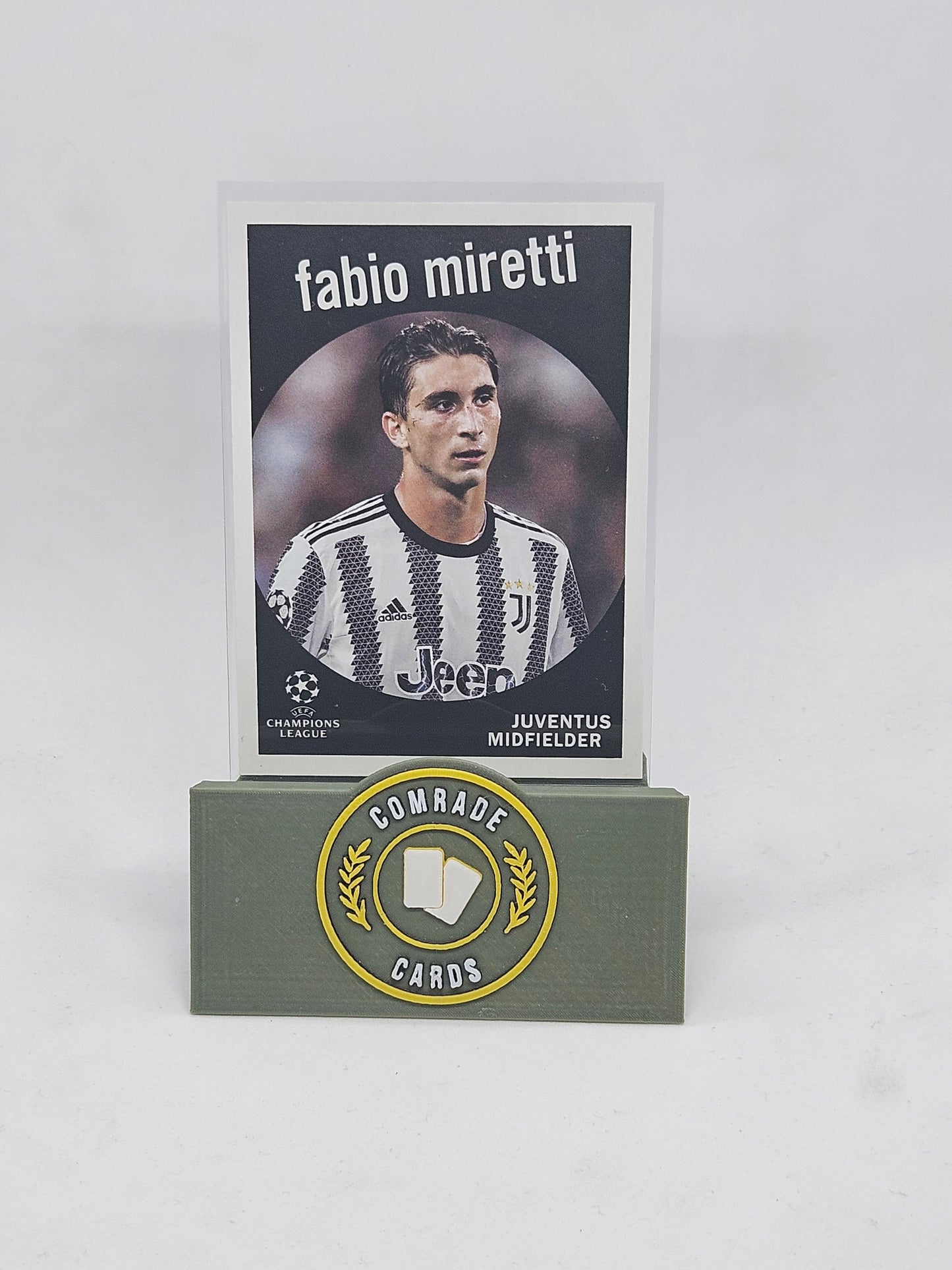 Fabio Miretti (Juventus) Insert Topps UCC 2022-2023
