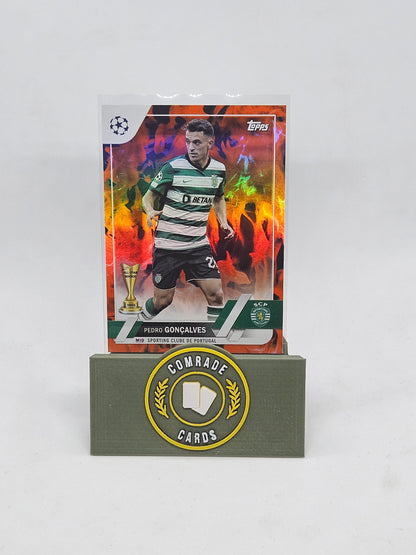 Pedro Goncalves (Sporting) Inferno Parallel Topps UCC 2022-2023
