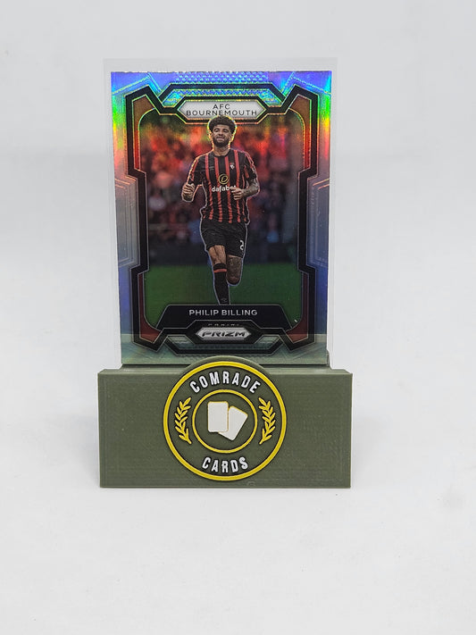 Philip Billing (Bournemouth) Silver Parallel Prizm 2023-2024