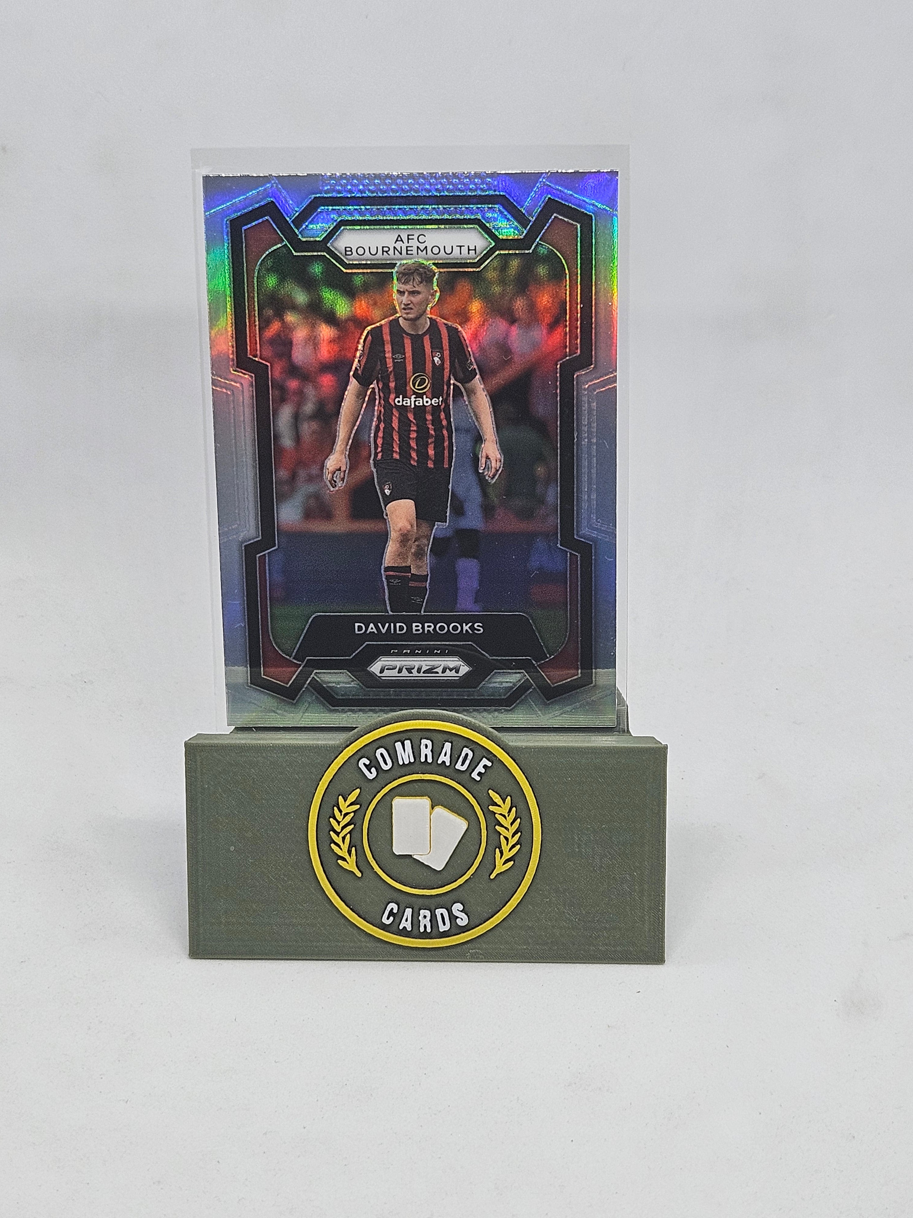 David Brooks (Bournemouth) Silver Parallel Prizm 2023-2024