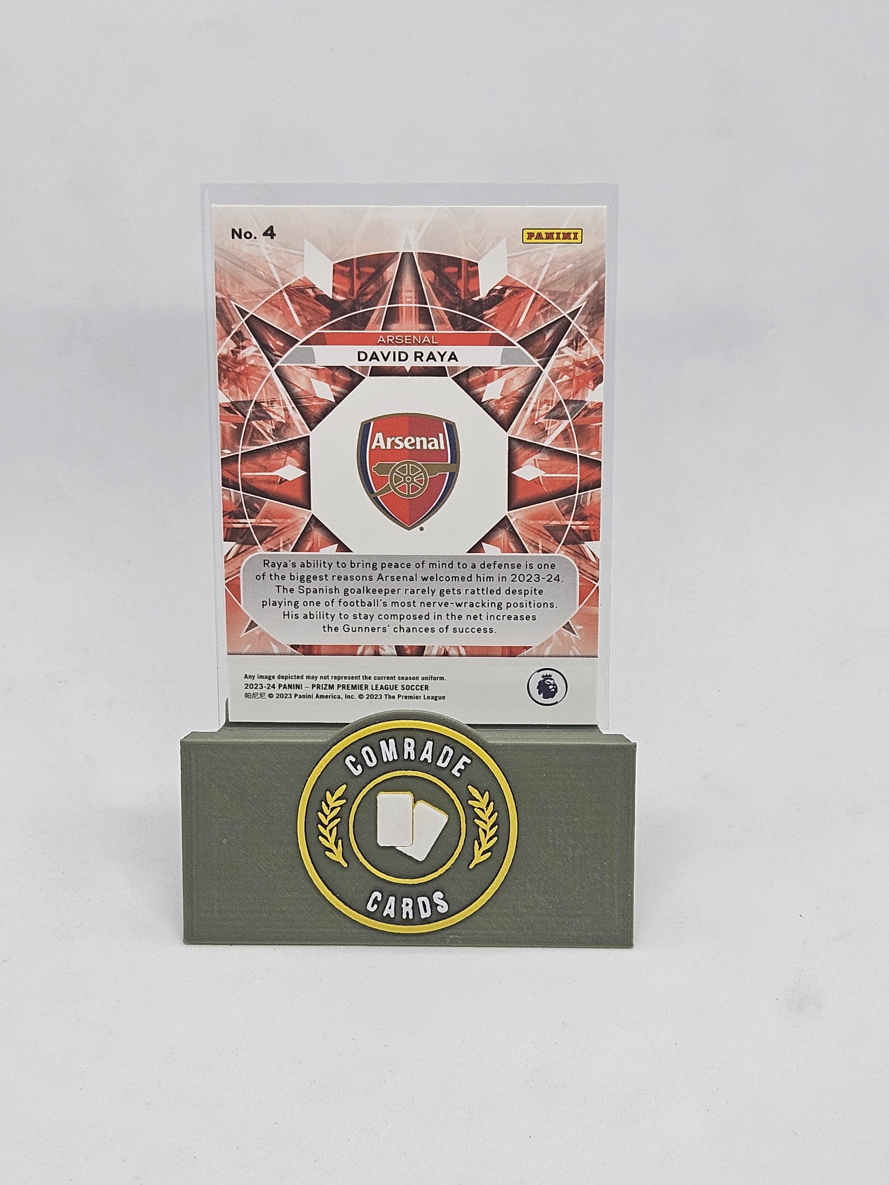 David Raya (Arsenal) Kaleidoscope Insert Prizm 2023-2024