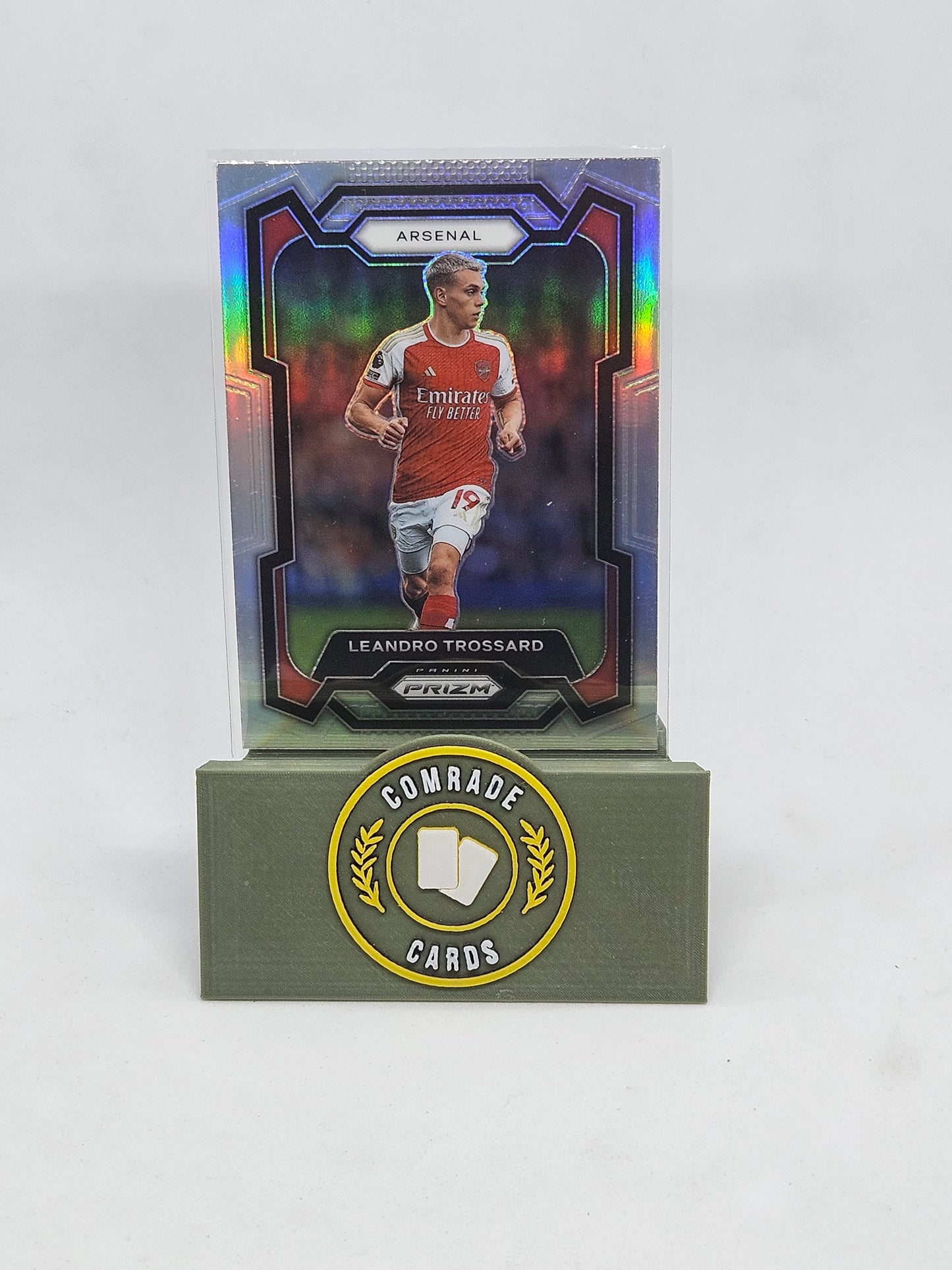 Leandro Trossard (Arsenal) Silver Parallel Prizm 2023-2024