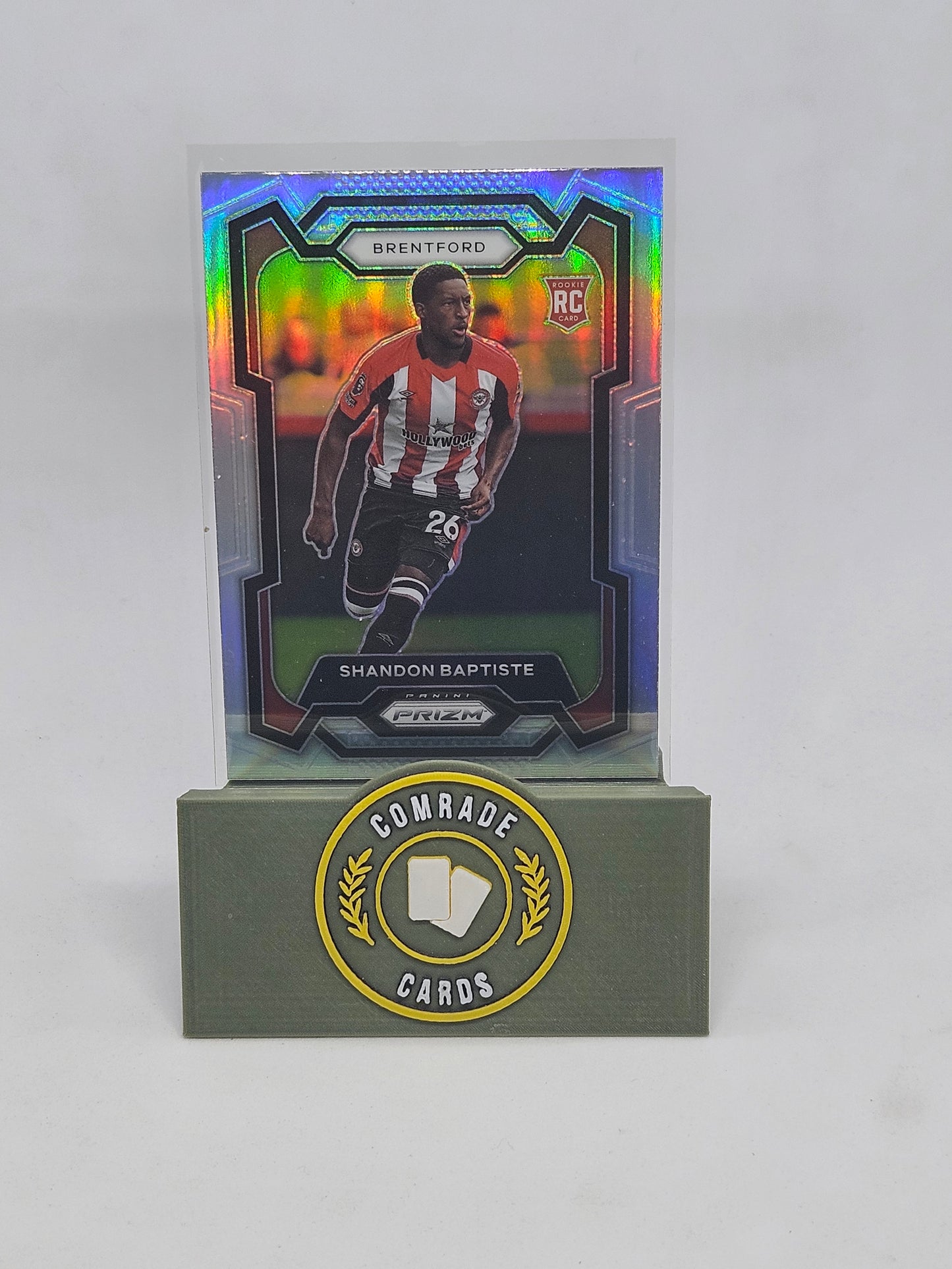 Shandon Baptiste (Brentford) Silver Parallel Prizm 2023-2024