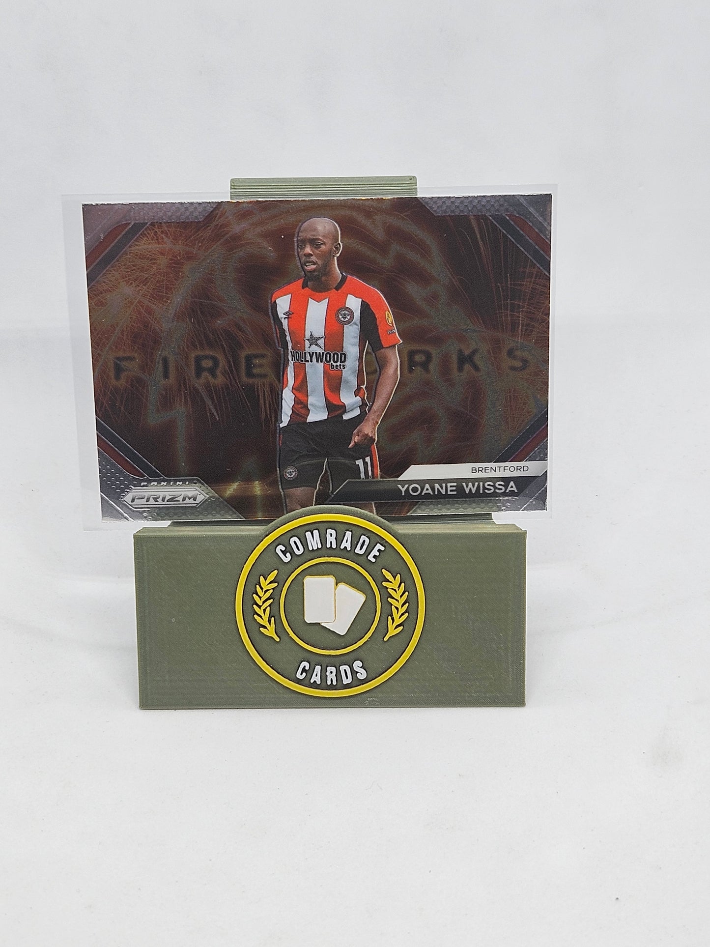 Yoane Wissa (Brentford) Fireworks Insert Prizm 2023-2024