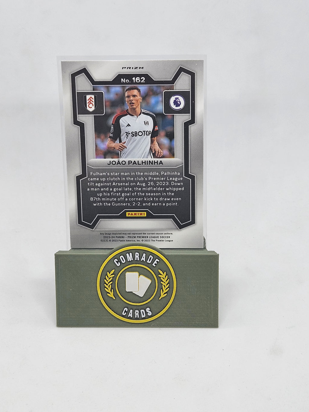 Joao Palhinha (Fulham) Silver Parallel Prizm 2023-2024