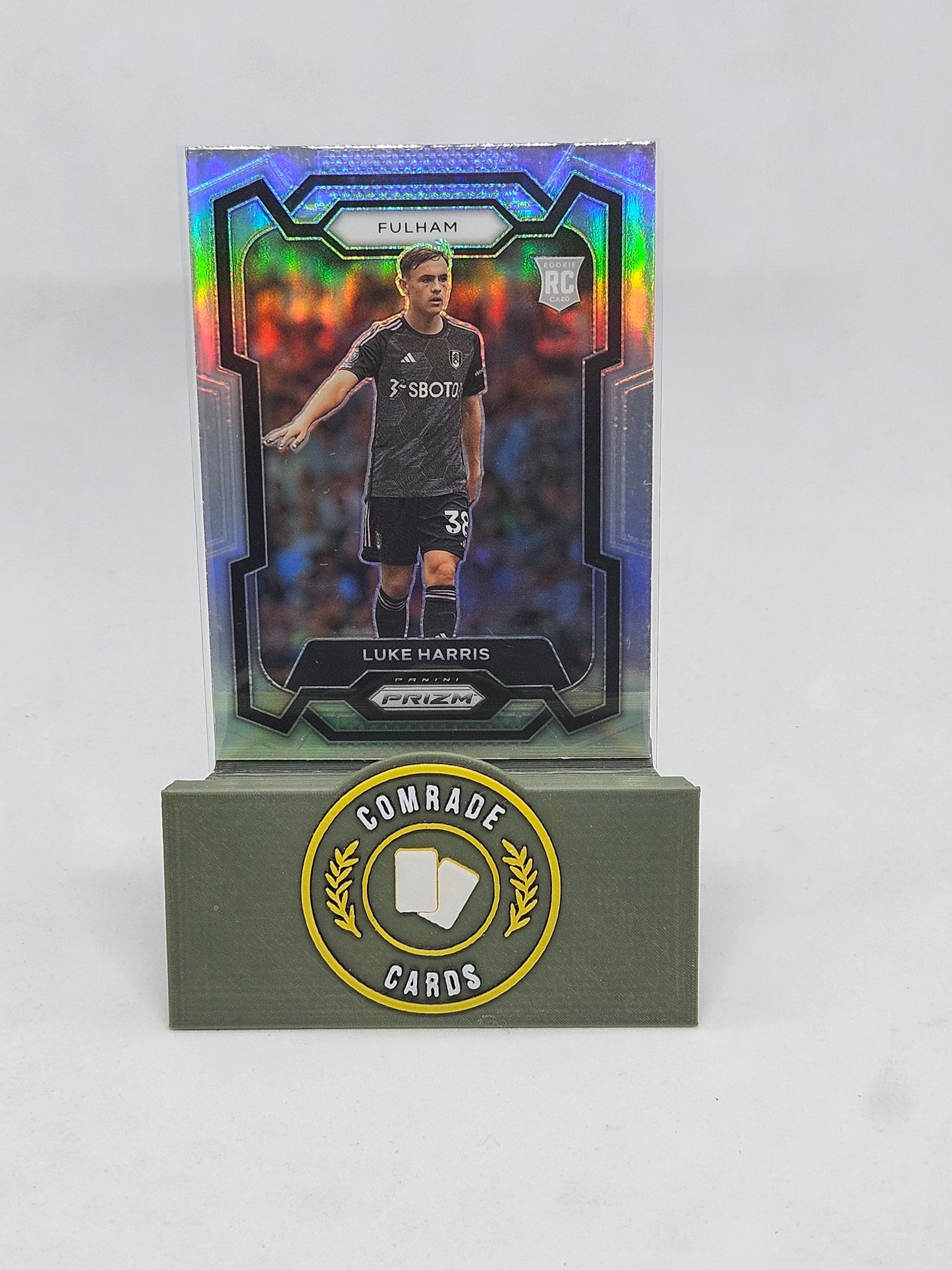 Luke Harris (Fulham) Silver Parallel Prizm 2023-2024