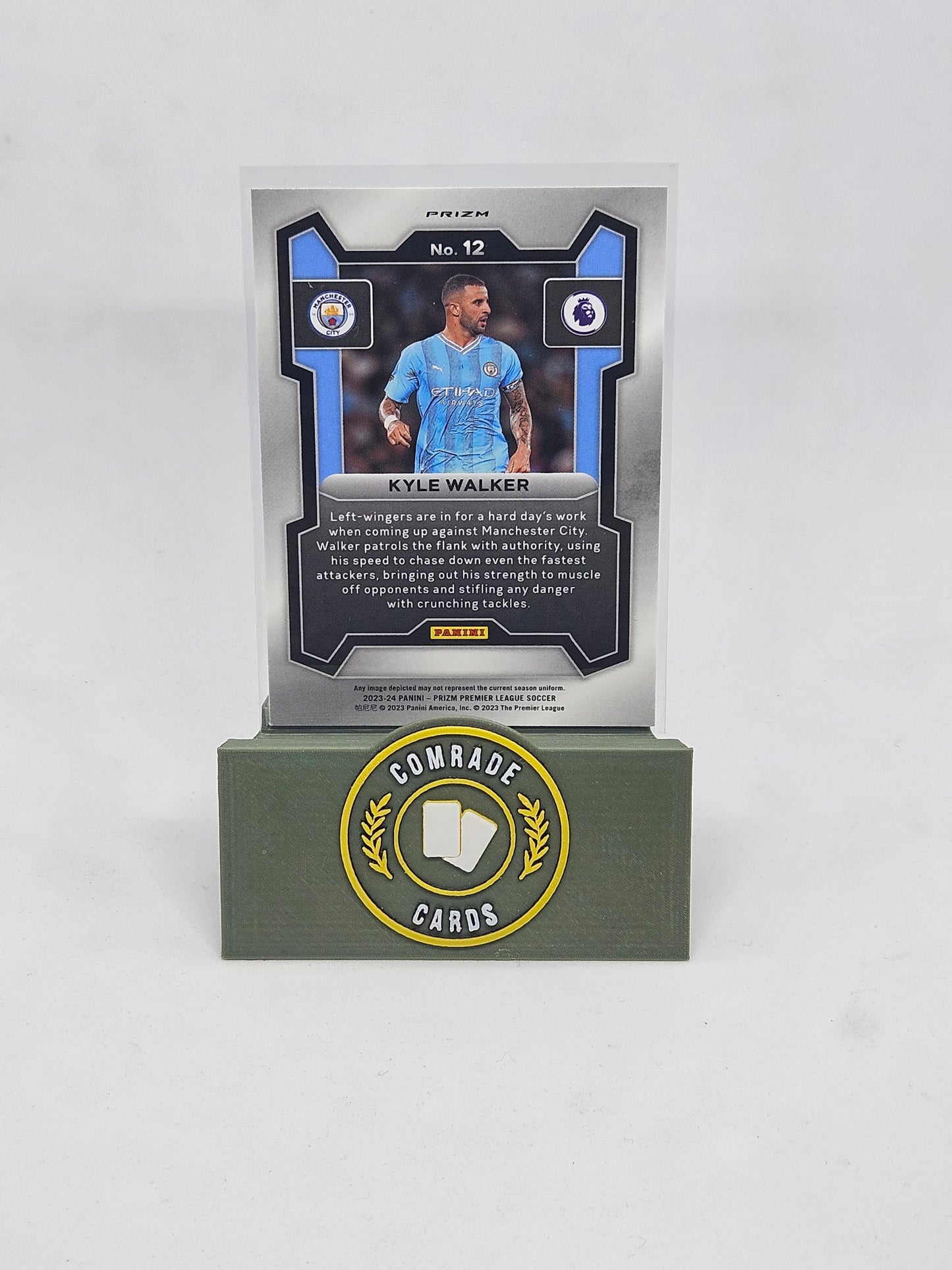 Kyle Walker (Man City) Silver Hyper Parallel Prizm 2023-2024