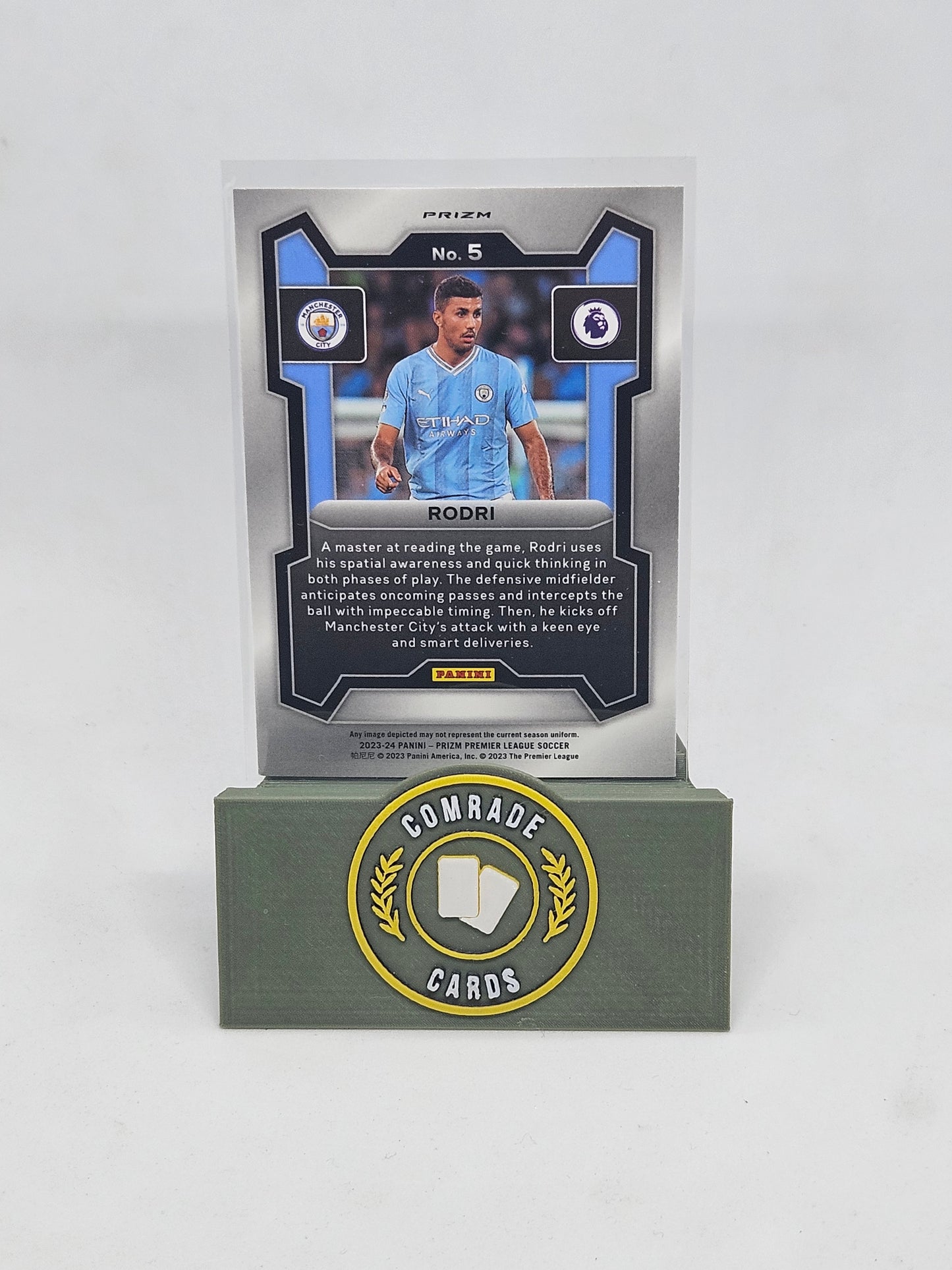 Rodri (Man City) Silver Parallel Prizm 2023-2024