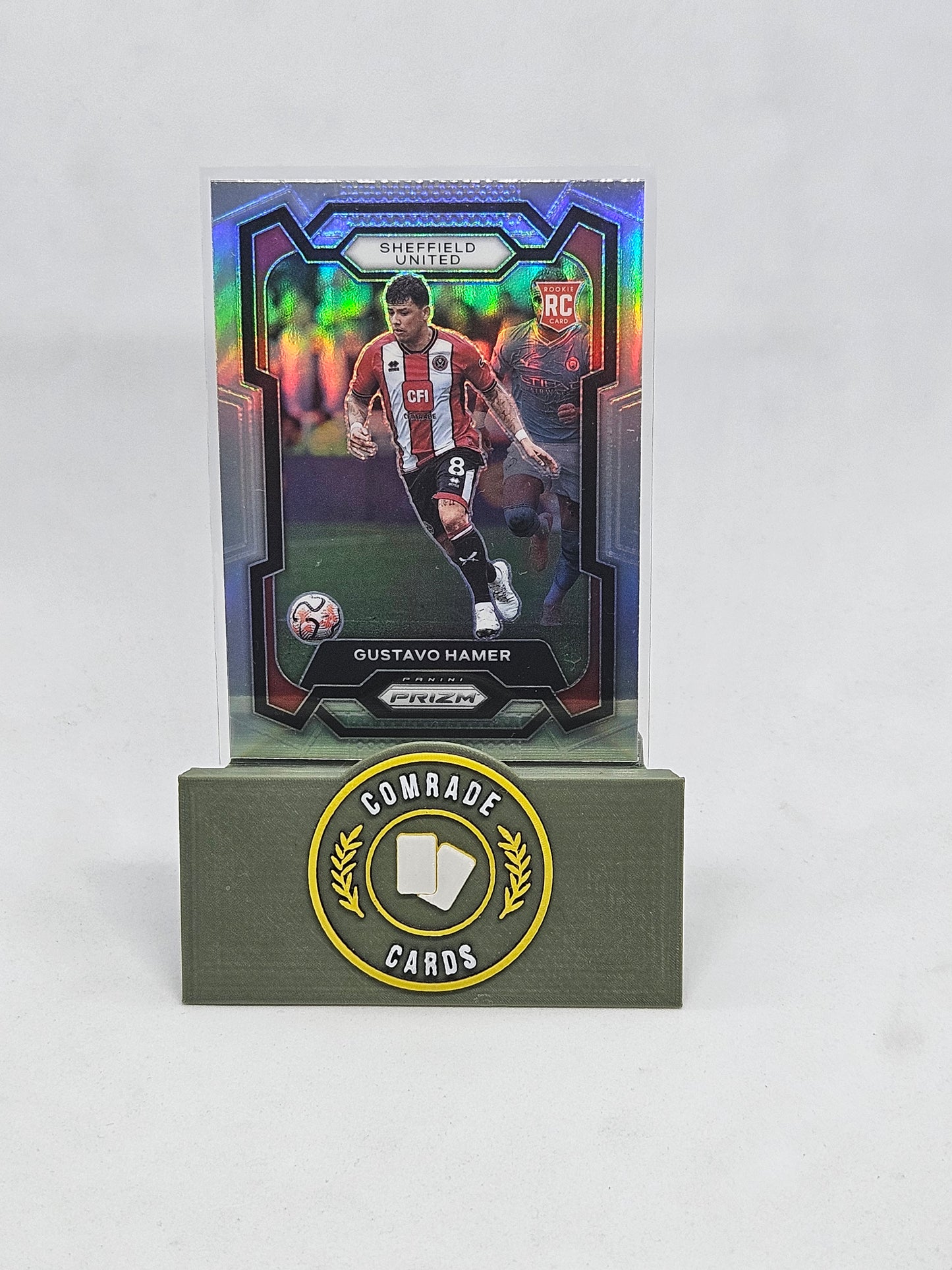 Gustavo Hamer (Sheffield United) Silver Parallel Prizm 2023-2024