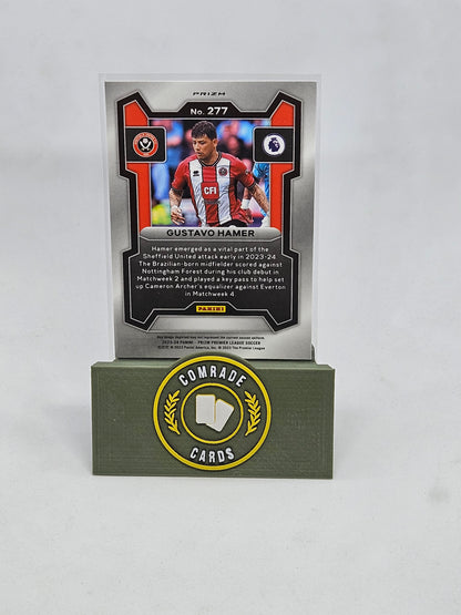 Gustavo Hamer (Sheffield United) Silver Parallel Prizm 2023-2024