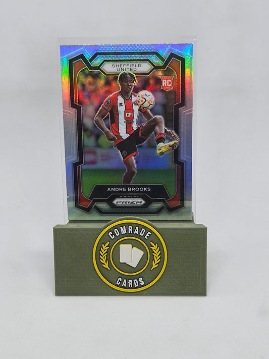 Andre Brooks (Sheffield United) Silver Parallel Prizm 2023-2024