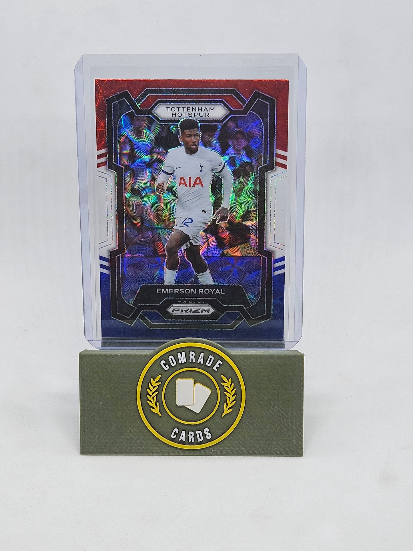 Emerson Royal (Tottenham) Red White Blue Parallel Prizm 2023-2024