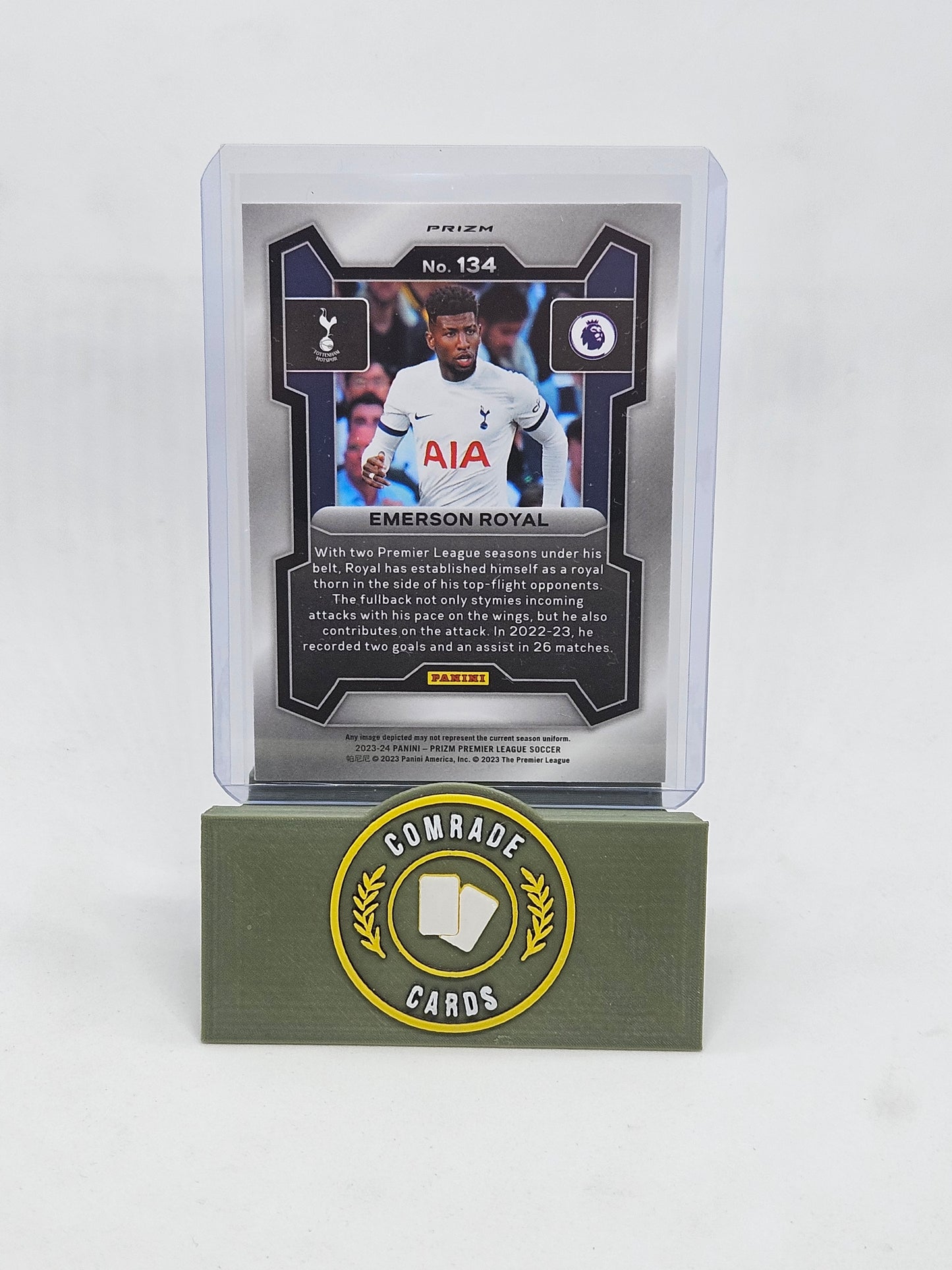 Emerson Royal (Tottenham) Red White Blue Parallel Prizm 2023-2024