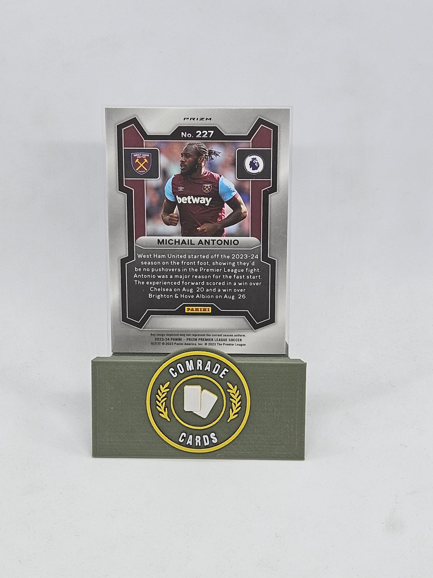 Michail Antonio (West Ham) Blaster Base Parallel Prizm 2023-2024