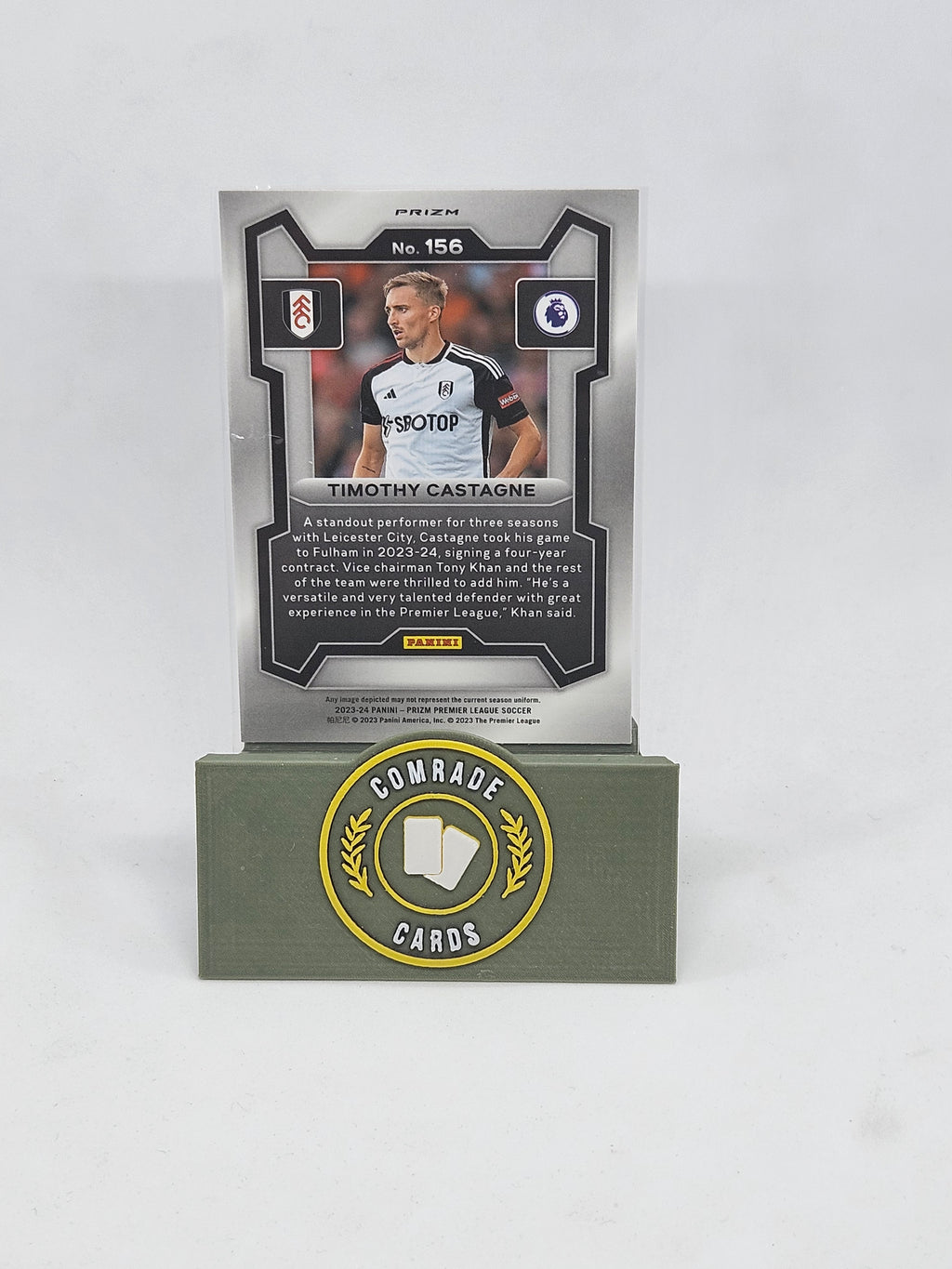 Timothy Castagne (Fulham) Blaster Base Parallel Prizm 2023-2024