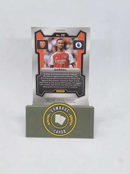 Gabriel (Arsenal) Breakaway Base Parallel Prizm 2023-2024