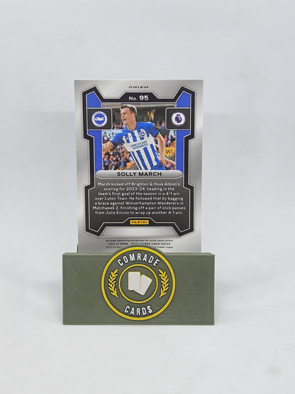 Solly March (Brighton) Breakaway Base Parallel Prizm 2023-2024