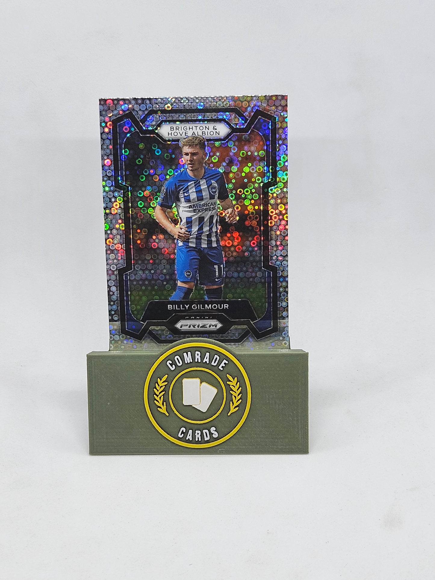 Billy Gilmour (Brighton) Breakaway Base Parallel Prizm 2023-2024