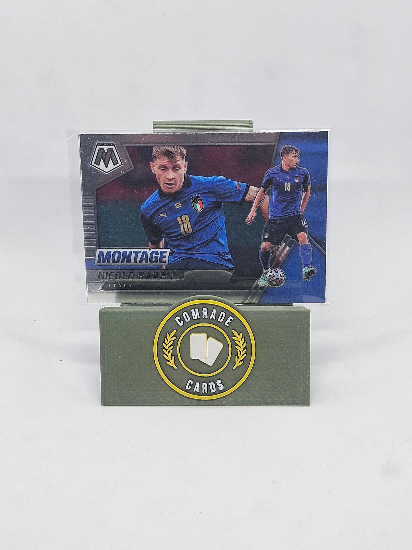 Nicolo Barella (Italy) Montage Insert Mosaic Road To World Cup 21/22