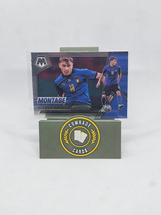 Nicolo Barella (Italy) Montage Insert Mosaic Road To World Cup 21/22