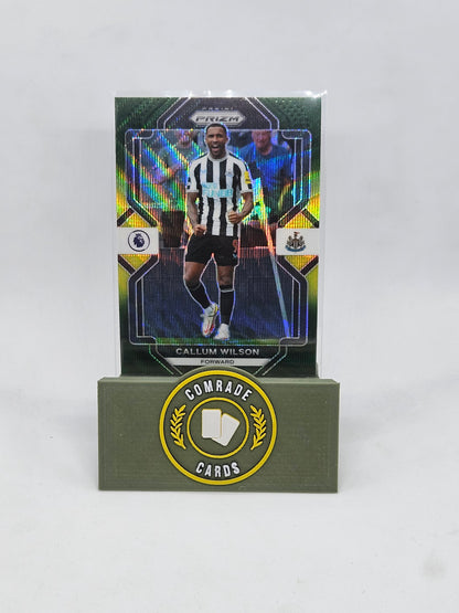 Callum Wilson (Newcastle) Green/Yellow Wave Parallel Prizm 2022/23